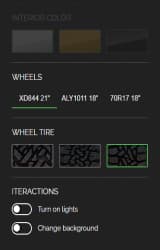 Control panel Wheels